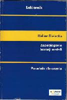 Bielecka, Halina Zapobieganie korozji. Poradnik dla ucznia.Lakiernik